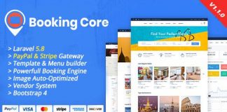 Booking Core v1.1.0 – Ultimate Booking System