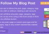 Follow My Blog Post v1.9.14 – Premium WordPress Plugin