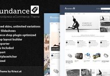 Abundance eCommerce Business Theme free download