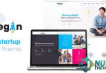 Begin Startup v1.3 – Business, Startups Theme