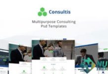 Consultis v1.0 – Multipurpose Consulting PSD Template