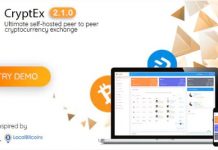 CryptEx v2.1.0 – Ultimate Peer to Peer CryptoCurrency Exchange platform