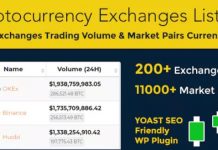 Download – Cryptocurrency Exchanges List Pro v1.8.3