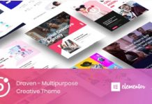 Draven v1.1.0 – Multi-Purpose Creative WordPress Theme
