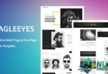 Creative multipages and One page HTML5 Template