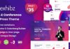 Exhibz v2.1.1 – The Event Conference WordPress Theme