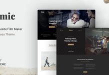 Filmic v2.3 – Movie Studio & Film Maker WordPress Theme