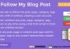 Follow My Blog Post v1.9.10 – A Premium WordPress Plugin