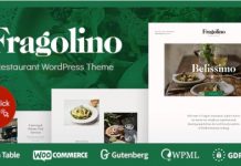 Fragolino v1.0.2 – an Exquisite Restaurant WordPress Theme