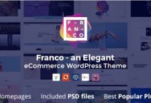 Franco v1.3.3 – Elegant WooCommerce WordPress Theme
