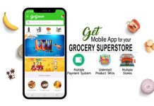 Grocery Supermarket Android App with Backend