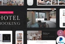 Hotel Booking v1.1 – Responsive Hotel WordPress Theme