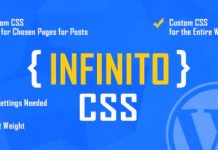 INFINITO v1.1 – Premium Custom CSS WordPress Plugin