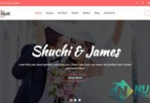 James & Shuchi Wedding HTML Template Nulled Download