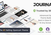 Journal v3.0.37 – Advanced Opencart Theme Download