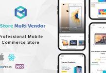 MStore Pro v3.9.2 – Complete React Native template for e-commerce