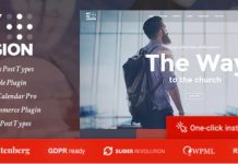 My Religion v1.2.0 – Dedicated Church WordPress Theme with Events