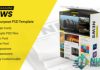 News Magazine – Multipurpose News Magazine PSD Template