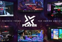 PlayerX v1.5 – A High-Powered Theme for Gaming & eSports