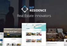 WP Residence v1.80.1 – Real Estate WordPress Theme