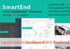 SmartEnd v5.0 – Laravel Admin Dashboard with Frontend
