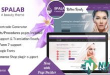 Spa Lab v2.8.7 – Beauty Spa, Health Spa Theme Nulled