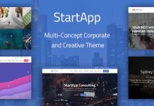 StartApp v1.4.4 – WP Multi-Concept Corporate & Creative Theme