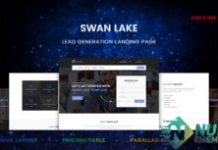 Swan Lake – Marketing Landing Page Nulled free download