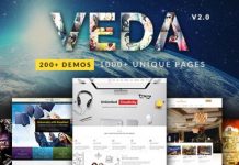 VEDA v2.3.8 – The Multi-Purpose Responsive WordPress Theme