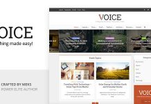 Download – Voice v2.9.2 – Clean News/Magazine WordPress Theme