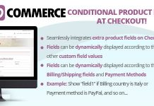 Conditional Product Fields at Checkout v2.9