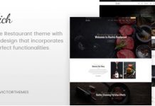 Rodich v1.7 – A Premium Restaurant WordPress Theme