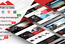 SportStore v1.0 – Multipurpose Drag & Drop Sectioned Shopify Theme