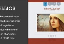 Responsive VCard WordPress Theme free download