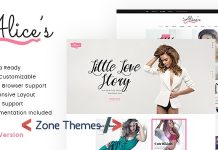 Alice’s v1.0.1 – Lingerie Store HTML Template
