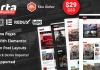 Barta v1.9.5 – News & Magazine WordPress Theme