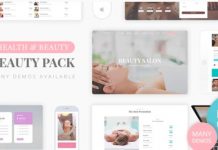 Beauty Pack v1.2 – Wellness Spa & Massage WordPress Theme