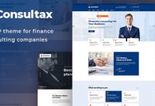 Consultax v1.0.3 – Financial & Consulting WordPress Theme