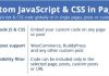 Download – Custom JavaScript & CSS in Pages! v2.2