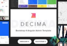 Decima v2.0.0 – Bootstrap 4 Angular 5 Admin Template