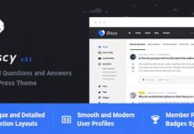 Discy v2.8 – Social Questions & Answers WordPress Theme