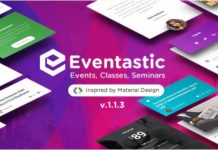 Eventastic v1.1.3 – Responsive WordPress Theme for Events