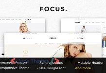 Focus – Responsive Shopify Theme