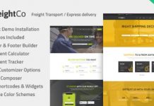FreightCo v1.1.1 – Transportation & Warehousing WordPress Theme