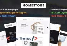 HomeStore v1.0 – Modern Minimal & Multipurpose Shopify Theme