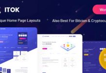 ITok v1.1.8 – ICO & Cryptocurrency WordPress Theme