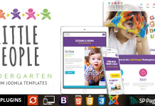 Little People – Kindergarten Joomla Template