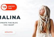 Download – Malina v1.3.1 – Personal WordPress Blog Theme