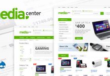 Media Center – Multipurpose Drupal Theme