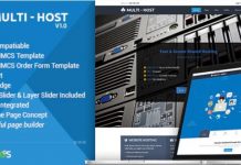 Multi Hosting v1.9 – Premium WHMCS WordPress Theme